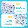 image:imageFT FENTENG Boys Swim Trunks Compression Liner Swim Shorts Quick Dry Bathing Suit with Boxer Brief AntiChafe Boy SwimwearSky Blue Palm Flamingo