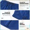 image:imageFT FENTENG Mens Swim Trunks with Compression Liner 9 Board Shorts 2 in 1 Quick Dry Bathing Suits with Zipper PocketsNavy Bluec