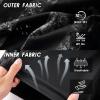 image:imageFT FENTENG Mens Swim Trunks with Compression Liner 9 Stretch Board Shorts 2 in 1 Quick Dry Swimwear Bathing SuitsBlack Flagd