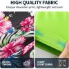 image:imageMens Swim Trunks with Compression Liner 9 Builtin Board Shorts 2 in 1 Quick Dry Bathing Suits with Zipper PocketsTropical Flowers