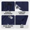 image:imageMens Swim Trunks with Compresssion Liner 7 Swimwear Board Shorts 2in1 Bathing Suits with Zipper PocketsNavy