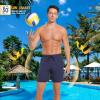 image:imageMens Swim Trunks with Compresssion Liner 7 Swimwear Board Shorts 2in1 Bathing Suits with Zipper PocketsNavy
