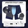 image:imageMens Swim Trunks with Compresssion Liner 7 Swimwear Board Shorts 2in1 Bathing Suits with Zipper PocketsNavy