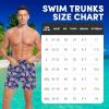 image:imageMens Swim Trunks with Compresssion Liner 7 Swimwear Board Shorts 2in1 Bathing Suits with Zipper PocketsNavy American Flag