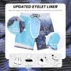 image:imageMens Swim Trunks with Compresssion Liner 7 Swimwear Board Shorts 2in1 Bathing Suits with Zipper PocketsNavy Gradient Camo