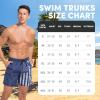 image:imageMens Swim Trunks with Compresssion Liner 7 Swimwear Board Shorts 2in1 Bathing Suits with Zipper PocketsNavy Usa Flag