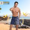 image:imageMens Swim Trunks with Compresssion Liner 7 Swimwear Board Shorts 2in1 Bathing Suits with Zipper PocketsNavy Usa Flag