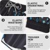 image:imageFT FENTENG Mens Swim Trunks with Compression Liner 5 Stretch Board Shorts Quick Dry Zipper Pockets 2 in 1 Mens Bathing SuitsLake Blue Flag