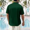 image:imageMens Bowling Shirts 1950s Hawaiian Vintage Button Down Short Sleeve Shirts Summer Casual Holiday Beach ShirtsGreen Four Leaf Clover Martini