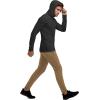 image:imageMens UPF 50 Long Sleeve Tee Shirts UV Sun Protection Quick Dry Tee Shirt Swim Athletic Running WorkoutZ1 Hoodie Dark Grey