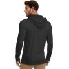 image:imageMens UPF 50 Long Sleeve Tee Shirts UV Sun Protection Quick Dry Tee Shirt Swim Athletic Running WorkoutZ1 Hoodie Dark Grey