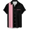 Black Pink Stripes