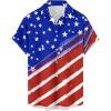 Blue Red American Flag