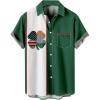 Color Block Green Flag Clover