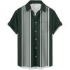 Dark Green Stripes