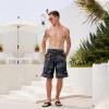 image:imageMens Swim Trunks Quick Dry Board Shorts with Mesh Lining Breathable Fit Print Beach Shorts Swimwear Bathing SuitsBrown Camo