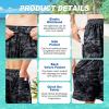 image:imageMens Swim Trunks Quick Dry Board Shorts with Mesh Lining Breathable Fit Print Beach Shorts Swimwear Bathing SuitsBrown Camo