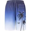 image:imageMens Swim Trunks Quick Dry Board Shorts with Mesh Lining Breathable Fit Print Beach Shorts Swimwear Bathing SuitsNavy Gradient Palm
