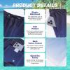 image:imageMens Swim Trunks Quick Dry Board Shorts with Mesh Lining Breathable Fit Print Beach Shorts Swimwear Bathing SuitsNavy Gradient Palm