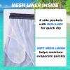 image:imageMens Swim Trunks Quick Dry Board Shorts with Mesh Lining Breathable Fit Print Beach Shorts Swimwear Bathing SuitsNavy Gradient Palm