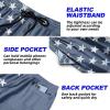 image:imageMens Swim Trunks Quick Dry Board Shorts with Mesh Lining Breathable Fit Print Beach Shorts Swimwear Bathing SuitsNavy Usa Flag14