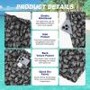 image:imageMens Swim Trunks Quick Dry Board Shorts with Mesh Lining Breathable Fit Print Beach Shorts Swimwear Bathing SuitsRetro Black Flag