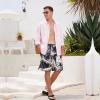 image:imageMens Swim Trunks Quick Dry Board Shorts with Mesh Lining Breathable Fit Print Beach Shorts Swimwear Bathing SuitsStyle 4