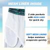 image:imageMens Swim Trunks Quick Dry Board Shorts with Mesh Lining Breathable Fit Print Beach Shorts Swimwear Bathing SuitsTurquoise Leaves