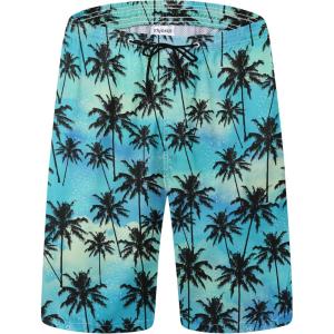 image:imageMens Swim Trunks Quick Dry Board Shorts with Mesh Lining Breathable Fit Print Beach Shorts Swimwear Bathing SuitsCoconut Tree15