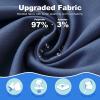 image:imageFT FENTENG Mens Swim Trunks with Compression Liner 9 Board Shorts 2 in 1 Quick Dry Beach Swimwear Bathing Suits for MenBlue Flagc