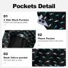 image:imageFT FENTENG Mens Swim Trunks with Compression Liner 9 Board Shorts 2 in 1 Quick Dry Beach Swimwear Bathing Suits for MenGrey Blue Sharkc