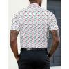 image:imageLzzidou Mens Short Sleeve Button Down Shirts Business Casual Wrinkle Free Dress ShirtFish
