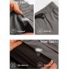 image:imageLzzidou Mens Swim Trunks 5 Inch Inseam with Compression Liner Quick Dry Bathing Suit Board Shorts SwimsuitGrey