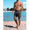 image:imageLzzidou Mens Swim Trunks 5 Inch Inseam with Compression Liner Quick Dry Bathing Suit Board Shorts SwimsuitGrey