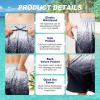 image:imageMens Swim Trunks Quick Dry Board Shorts with Mesh Lining Breathable Fit Hawaii Beach Shorts Swimwear Bathing SuitsNavy White Gradient
