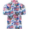 image:imageMens Casual Button Down Shirts Regular Fit Short Sleeve Hawaiian Shirt for MenAmerica 250 Yearse