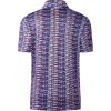 image:imageMens Golf Shirt Short Sleeve Dry Fit Print Moisture Wicking Performance Patterns Collared Polo ShirtAmerican Flag Bra