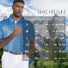 image:imageMens Golf Shirt Short Sleeve Dry Fit Print Moisture Wicking Performance Patterns Collared Polo ShirtBest Dad