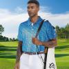 image:imageMens Golf Shirt Short Sleeve Dry Fit Print Moisture Wicking Performance Patterns Collared Polo ShirtBest Dad