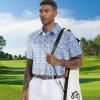 image:imageMens Golf Shirt Short Sleeve Dry Fit Print Moisture Wicking Performance Patterns Collared Polo ShirtHamburgers French Fries