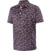 image:imageMens Golf Shirt Short Sleeve Dry Fit Print Moisture Wicking Performance Patterns Collared Polo ShirtSports Football Club