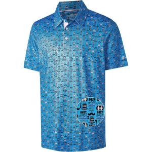 image:imageMens Golf Shirt Short Sleeve Dry Fit Print Moisture Wicking Performance Patterns Collared Polo ShirtBest Dad