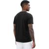 image:imageLzzidou Mens Short Sleeve Henley Shirt  Slim Fit Casual 2Button Placket TShirts 95 Cotton StretchBlack