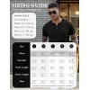 image:imageLzzidou Mens Short Sleeve Henley Shirt  Slim Fit Casual 2Button Placket TShirts 95 Cotton StretchBlack