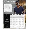 image:imageLzzidou Mens Short Sleeve Henley Shirt  Slim Fit Casual 2Button Placket TShirts 95 Cotton StretchNavy