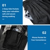 image:imageFT FENTENG Mens Swim Trunks with Compression Liner 9 Big and Tall Board Shorts 2 in 1 Quick Dry Long Swimwear Bathing SuitsBlack Flagc