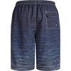 image:imageFT FENTENG Mens Swim Trunks with Compression Liner 9 Big and Tall Board Shorts 2 in 1 Quick Dry Long Swimwear Bathing SuitsGradient Black Navy