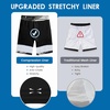 image:imageFT FENTENG Mens Swim Trunks with Compression Liner 9 Big and Tall Board Shorts 2 in 1 Quick Dry Long Swimwear Bathing SuitsSkullc