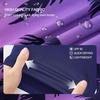 image:imageFT FENTENG Mens Swim Trunks with Compression Liner 9 Big and Tall Board Shorts 2 in 1 Quick Dry Long Swimwear Bathing SuitsSunset Palm Treec