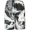 image:imageFT FENTENG Mens Swim Trunks with Compression Liner 9 Big and Tall Board Shorts 2 in 1 Quick Dry Long Swimwear Bathing SuitsVintage Pirate Skull